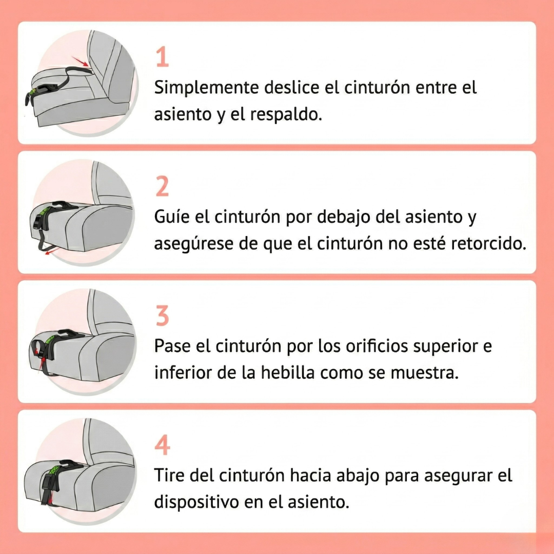 Cinturón de seguridad para embarazadas