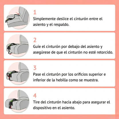 Cinturón de seguridad para embarazadas