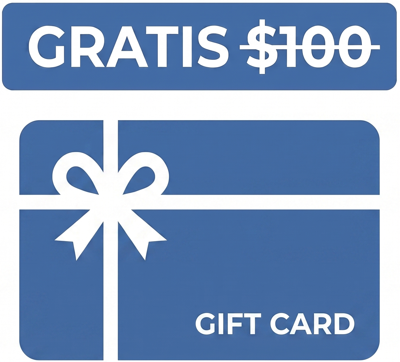 $100 Tarjeta de regalo